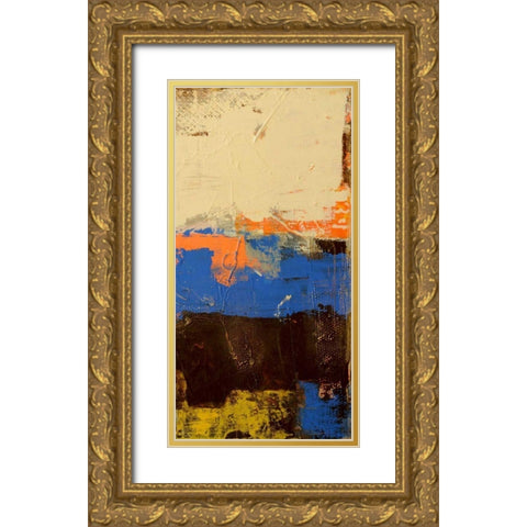 Urban District II Gold Ornate Wood Framed Art Print with Double Matting by Ashley, Erin