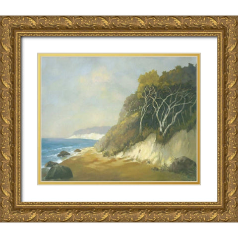 Northern Shore I Gold Ornate Wood Framed Art Print with Double Matting by Reynolds, Graham