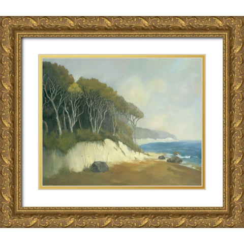 Northern Shore II Gold Ornate Wood Framed Art Print with Double Matting by Reynolds, Graham