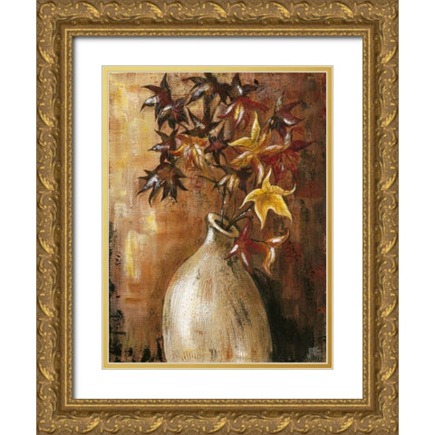 Branches in Vase II Gold Ornate Wood Framed Art Print with Double Matting by Reynolds, Jade