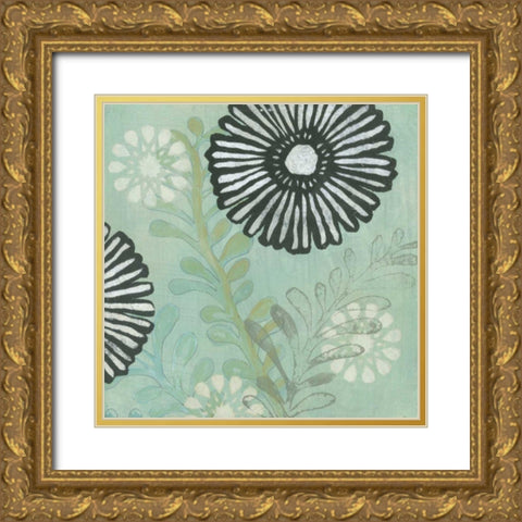 Sea Scape I Gold Ornate Wood Framed Art Print with Double Matting by Fuchs, Jodi