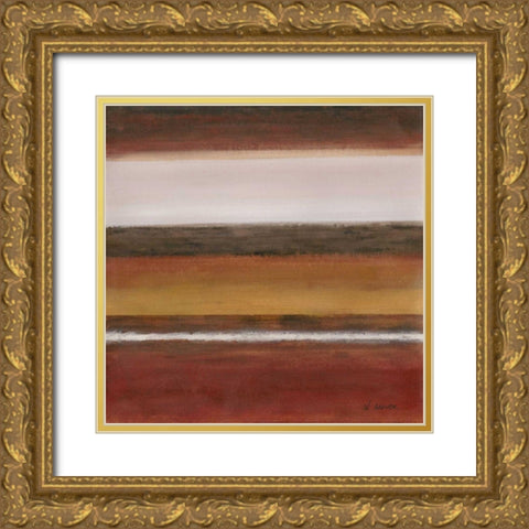 Soft Sand IV Gold Ornate Wood Framed Art Print with Double Matting by Green-Aldridge, W.