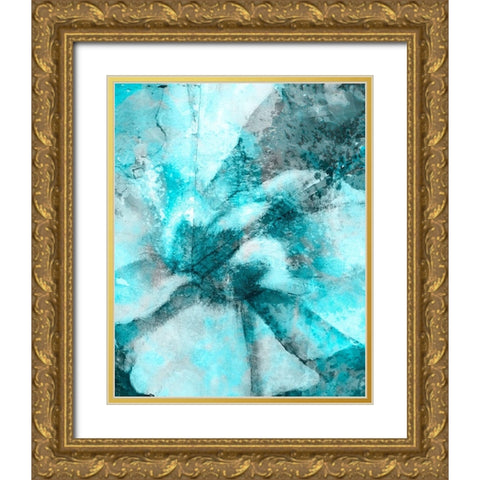 Immersed I Gold Ornate Wood Framed Art Print with Double Matting by Ilosky, Pam