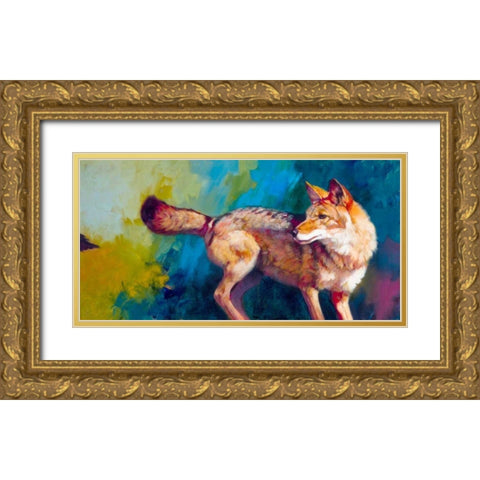 Double Take Gold Ornate Wood Framed Art Print with Double Matting by Chapman, Julie T.