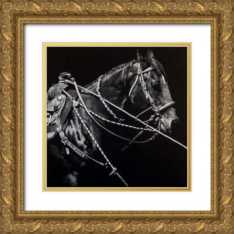 Rigging #1 Gold Ornate Wood Framed Art Print with Double Matting by Chapman, Julie T.