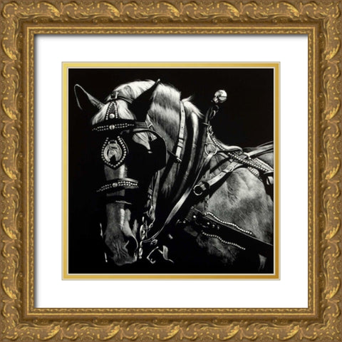 Rigging #2 Gold Ornate Wood Framed Art Print with Double Matting by Chapman, Julie T.