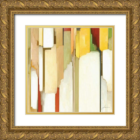 Monument II Gold Ornate Wood Framed Art Print with Double Matting by Burghardt, James