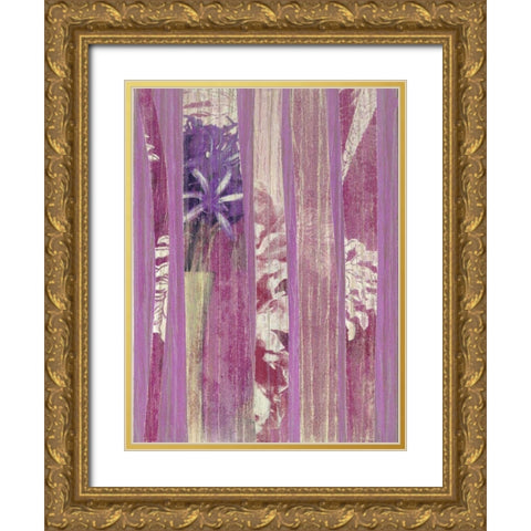 Whitewash I Gold Ornate Wood Framed Art Print with Double Matting by Mountain, Ricki