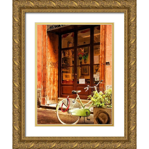 Venice Snapshots I Gold Ornate Wood Framed Art Print with Double Matting by Head, Danny