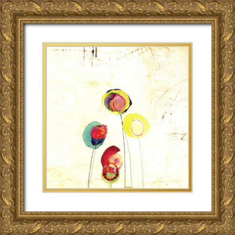 Lollipop I Gold Ornate Wood Framed Art Print with Double Matting by Open Journey