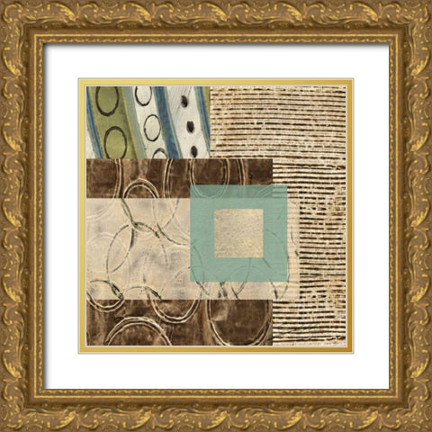 Wild About You III Gold Ornate Wood Framed Art Print with Double Matting by Higby, Jason