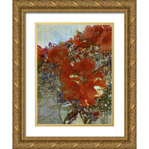 Tangled I Gold Ornate Wood Framed Art Print with Double Matting by Harrington, Danielle