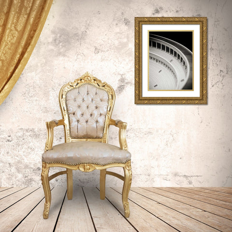 Detail II Gold Ornate Wood Framed Art Print with Double Matting by Ling, Tang