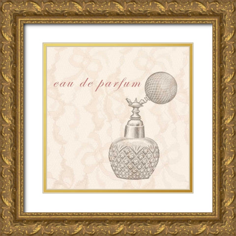 La Toilette I Gold Ornate Wood Framed Art Print with Double Matting by Fagalde, Jarman