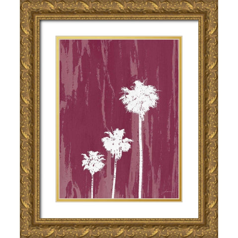 Oasis I Gold Ornate Wood Framed Art Print with Double Matting by Burghardt, James