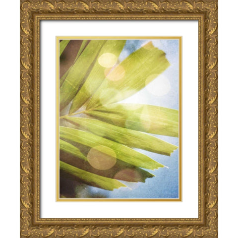 Tropical Daydream I Gold Ornate Wood Framed Art Print with Double Matting by Robinson, Emily