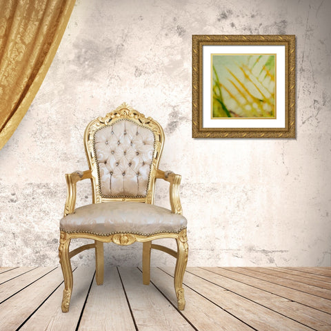 Tropical Texture I Gold Ornate Wood Framed Art Print with Double Matting by Robinson, Emily