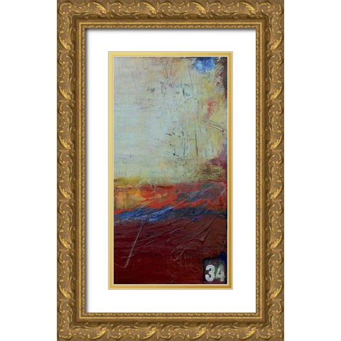 Backstage 34 II Gold Ornate Wood Framed Art Print with Double Matting by Ashley, Erin