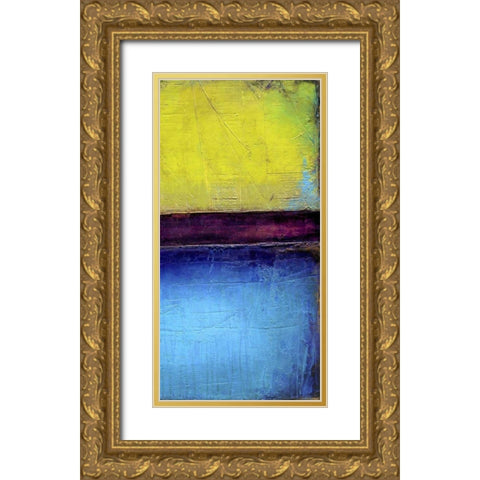 Montego Bay II Gold Ornate Wood Framed Art Print with Double Matting by Ashley, Erin
