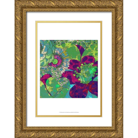 Oopsy Daisy I Gold Ornate Wood Framed Art Print with Double Matting by Mountain, Ricki