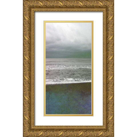Hope Floats I Gold Ornate Wood Framed Art Print with Double Matting by Mountain, Ricki