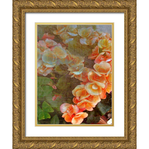 Luxurious I Gold Ornate Wood Framed Art Print with Double Matting by Harrington, Danielle