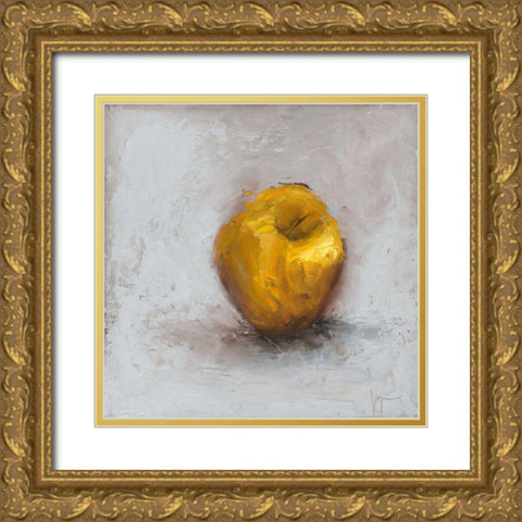Painted Fruit III Gold Ornate Wood Framed Art Print with Double Matting by Nichols, Liz