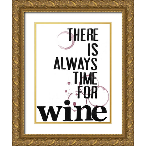 Hospitality VI Gold Ornate Wood Framed Art Print with Double Matting by Velasquez, Deborah