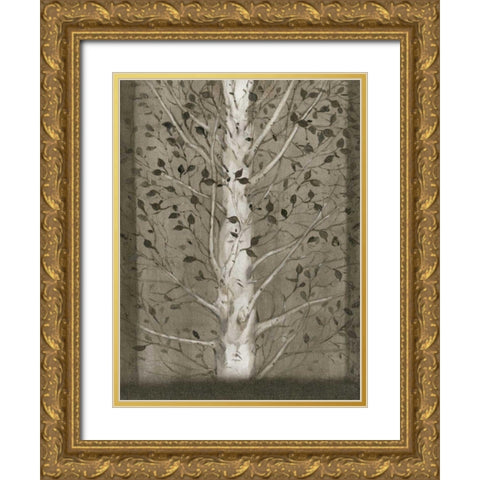 Intertwine II Gold Ornate Wood Framed Art Print with Double Matting by OToole, Tim