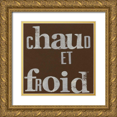 French Laundry III Gold Ornate Wood Framed Art Print with Double Matting by Velasquez, Deborah