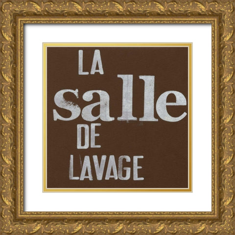 French Laundry IV Gold Ornate Wood Framed Art Print with Double Matting by Velasquez, Deborah