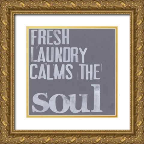 Fresh Laundry II Gold Ornate Wood Framed Art Print with Double Matting by Velasquez, Deborah