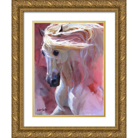 Dream Dancer Gold Ornate Wood Framed Art Print with Double Matting by Hawley, Carolyne
