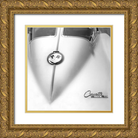 63 Split Window Gold Ornate Wood Framed Art Print with Double Matting by Stein, Daniel