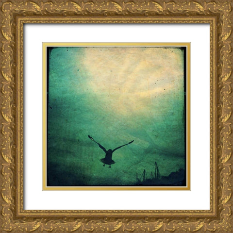 Did you Forget I Gold Ornate Wood Framed Art Print with Double Matting by Jorgensen, Jennifer