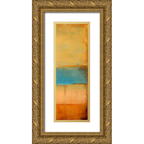 Allure of the Seas II Gold Ornate Wood Framed Art Print with Double Matting by Ashley, Erin