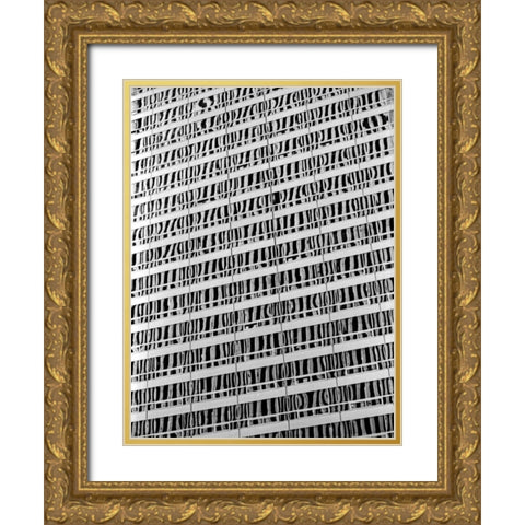 Reflections of NYC IV Gold Ornate Wood Framed Art Print with Double Matting by Pica, Jeff