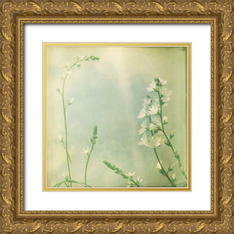 Pastel Paths IX Gold Ornate Wood Framed Art Print with Double Matting by Jorgensen, Jennifer