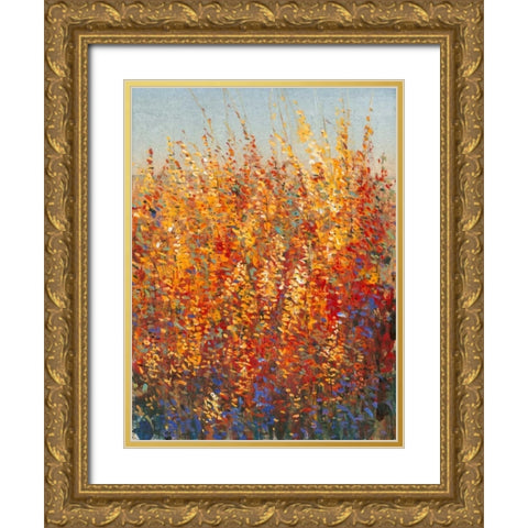 High Desert Blossoms I Gold Ornate Wood Framed Art Print with Double Matting by OToole, Tim