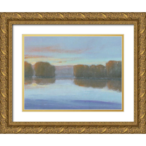 Crystal River I Gold Ornate Wood Framed Art Print with Double Matting by OToole, Tim