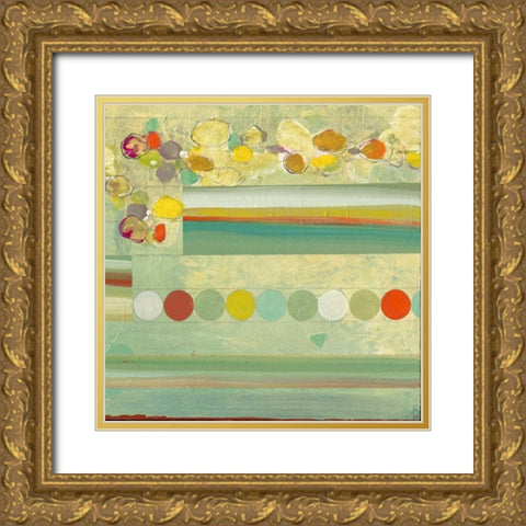Orchestrate II Gold Ornate Wood Framed Art Print with Double Matting by Fuchs, Jodi
