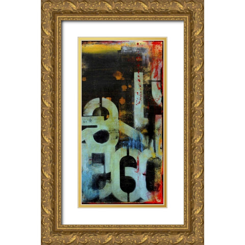 Out Numbered II Gold Ornate Wood Framed Art Print with Double Matting by Ashley, Erin