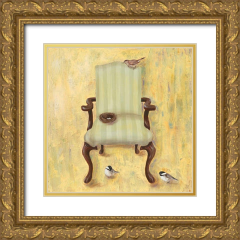 Parlor Tricks I Gold Ornate Wood Framed Art Print with Double Matting by Reynolds, Jade