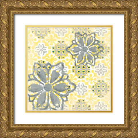 Elegant November II Gold Ornate Wood Framed Art Print with Double Matting by Zarris, Chariklia