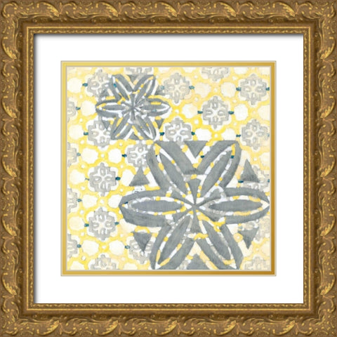 Elegant November III Gold Ornate Wood Framed Art Print with Double Matting by Zarris, Chariklia