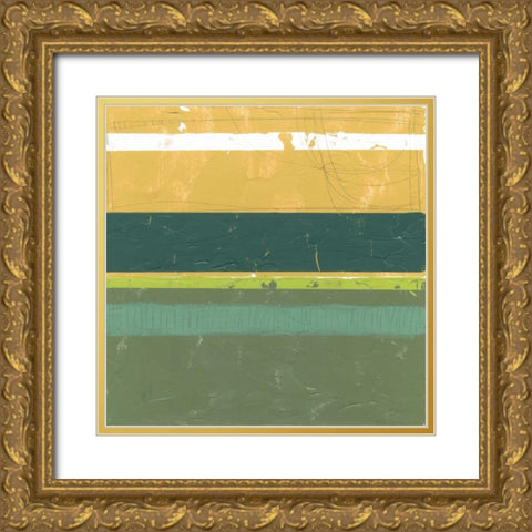 Precipice III Gold Ornate Wood Framed Art Print with Double Matting by Goldberger, Jennifer