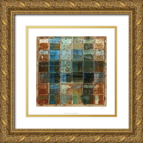 Cone 6 II Gold Ornate Wood Framed Art Print with Double Matting by Archie, K.