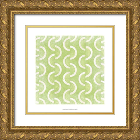 Modern Symmetry II Gold Ornate Wood Framed Art Print with Double Matting by Zarris, Chariklia