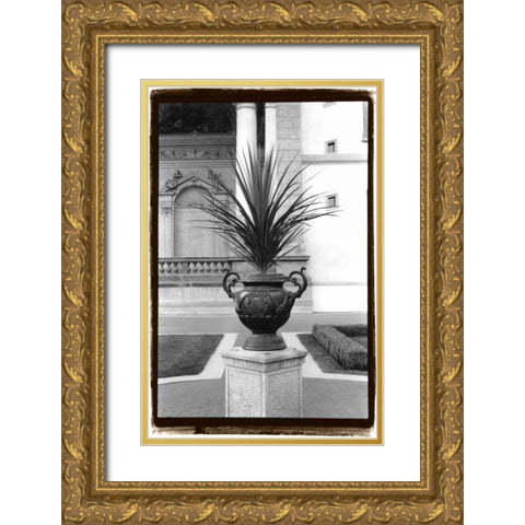 Royal Urn I Gold Ornate Wood Framed Art Print with Double Matting by DeNardo, Laura
