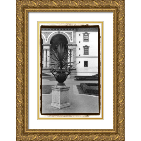 Royal Urn II Gold Ornate Wood Framed Art Print with Double Matting by DeNardo, Laura